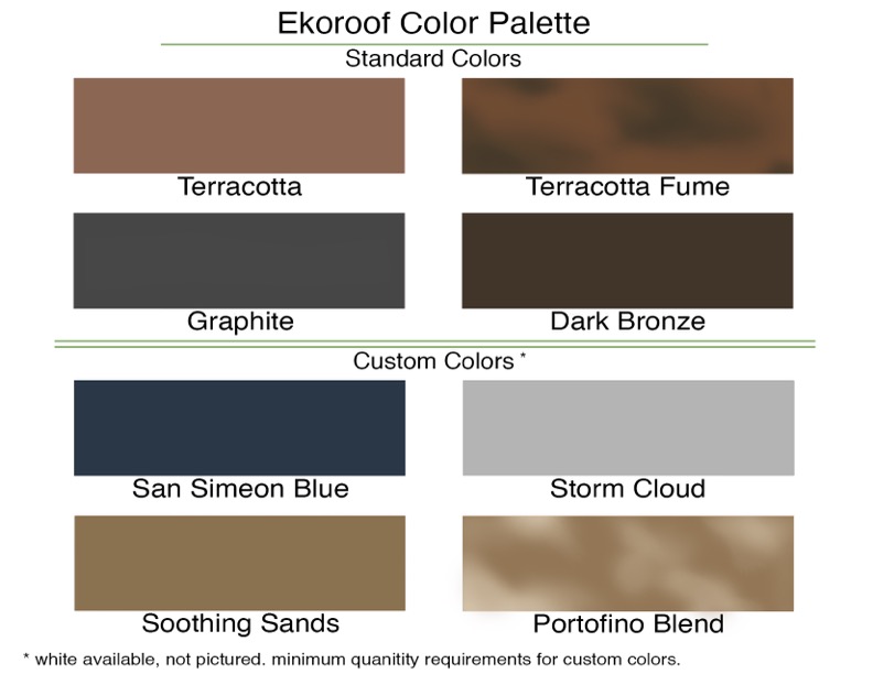 Ekoroof Color Palette